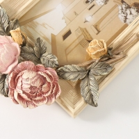 Фоторамка полистоун 10х15 см "Древовидные пионы" 16,1х3,7х24,1 см Фоторамка полистоун 10х15 см "Древовидные пионы" 16,1х3,7х24,1 см