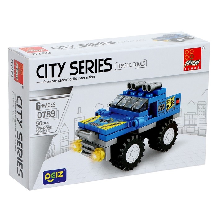 Конструктор Город «Машинки», 8 видов МИКС Конструктор Город «Машинки», 8 видов МИКС