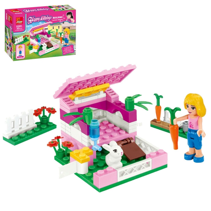 Конструктор &laquo;Мини-ферма&raquo;, 90 деталей