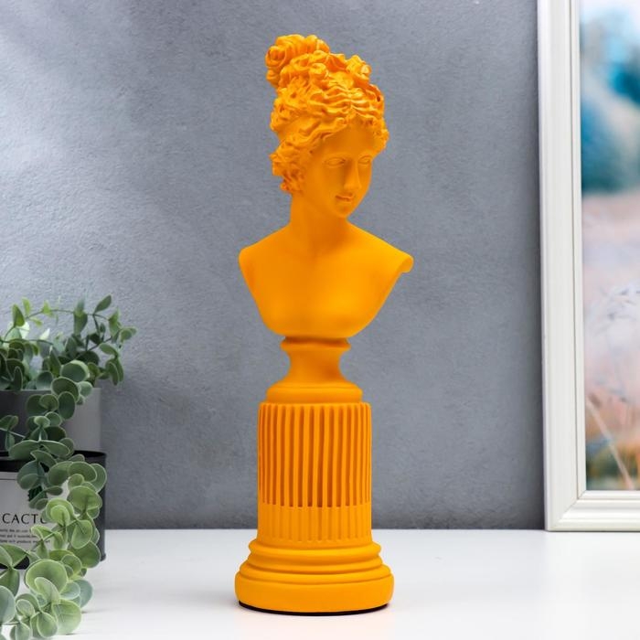 Сувенир полистоун Сувенир полистоун "Муза" жёлтая 36х10 см