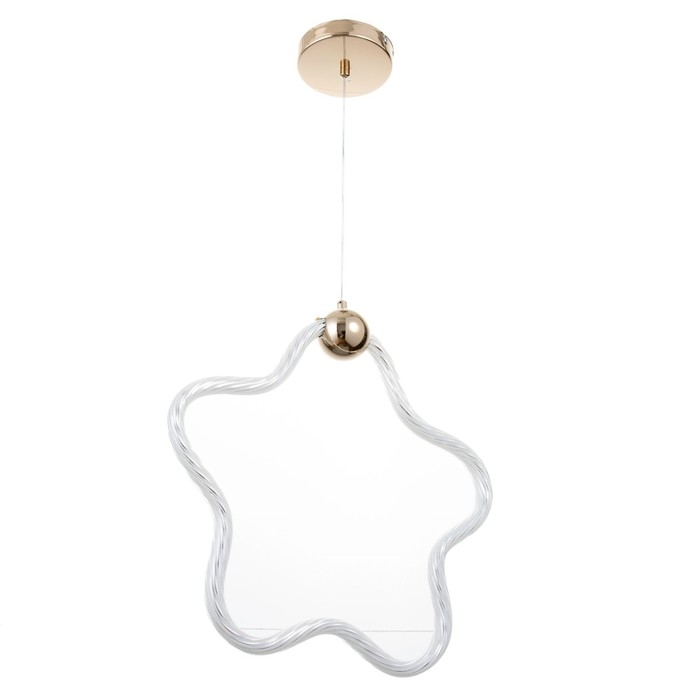 Светильник BayerLux Светильник BayerLux "Звезда" LED 37Вт золото 39х6х40-150 см