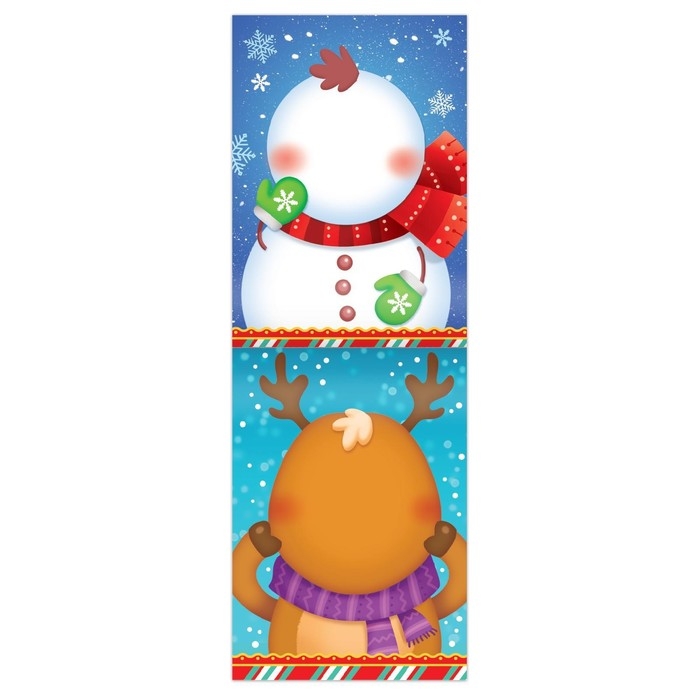 Книжка с наклейками &laquo;Весёлые мордашки&raquo;, 12 стр.