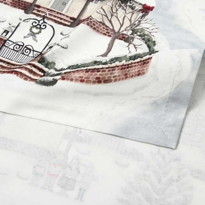Дорожка Этель "Зимняя деревня" 40х149 см, 100% хл, саржа 190 г/м2