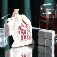 Камни для виски «Русскому мужику», 4 шт Камни для виски «Русскому мужику», 4 шт