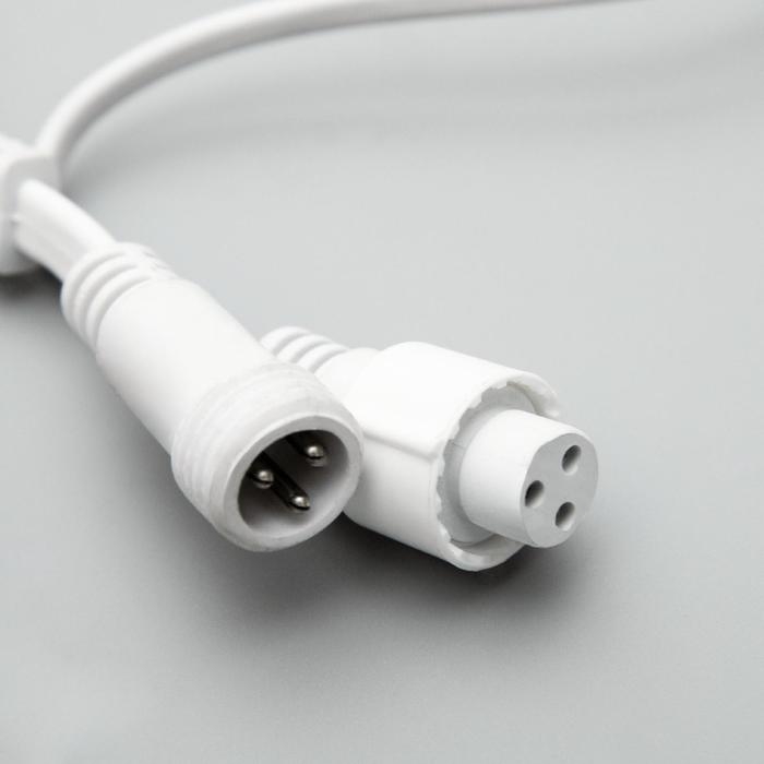 Гирлянда &laquo;Занавес&raquo; 2 &times; 3 м, IP44, УМС, белая нить, 760 LED, свечение тёплое белое, 220 В