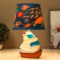 Настольная лампа "Корабль" Е14 15Вт 20х20х33 см RISALUX Настольная лампа "Корабль" Е14 15Вт 20х20х33 см RISALUX