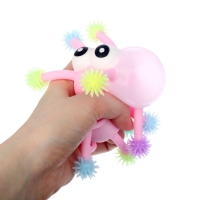 Мяч детский резиновый ёжка световой «Чудик», цвета МИКС Мяч детский резиновый ёжка световой «Чудик», цвета МИКС