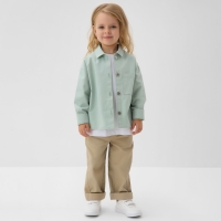 Рубашка детская MINAKU: Jeans collection, цвет мятный, рост 116 см
