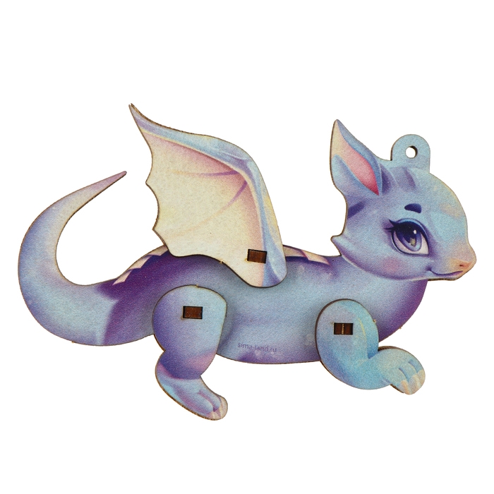 Новогодняя сборная подвеска на ёлку &laquo;Новый год! Дракон&raquo;