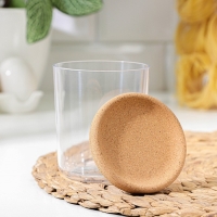 Баночка Korely 300 мл, d=8 см, h=10,2 см, цвет прозрачный