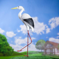 Садовая фигура "Цапля" 13х12х41см Садовая фигура "Цапля" 13х12х41см