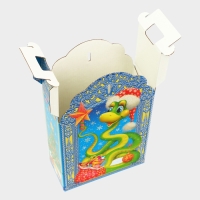 Новый год. Подарочная коробка новогодняя Фигурная "Визит" 16,8 х 7 х 25 см. Новый год. Подарочная коробка новогодняя Фигурная "Визит" 16,8 х 7 х 25 см.