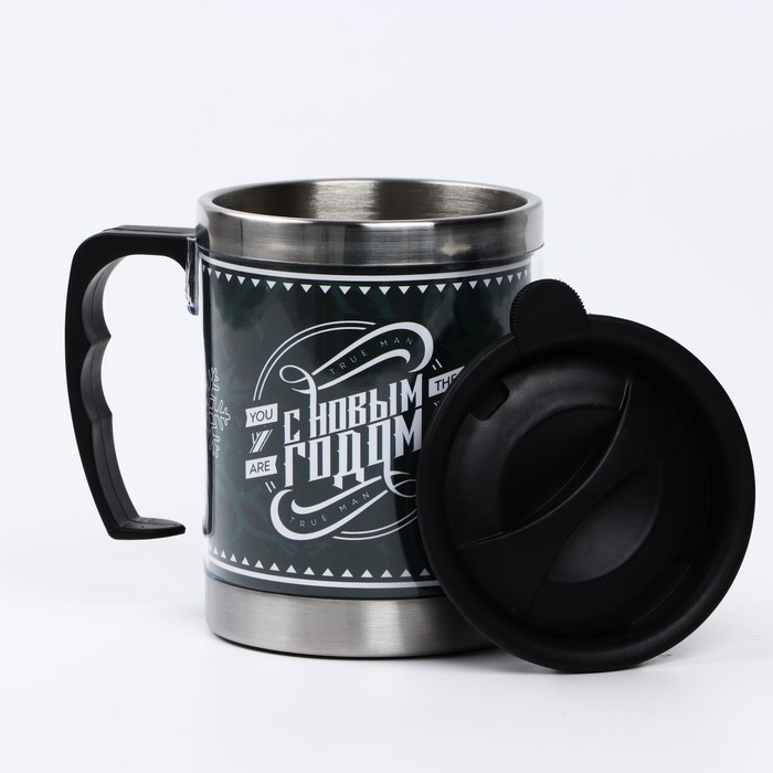 Новый год. Термокружка &laquo;С Новым годом&raquo;, 400 мл
