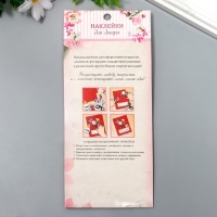 Наклейка пластик "Глазки " 24х10 см