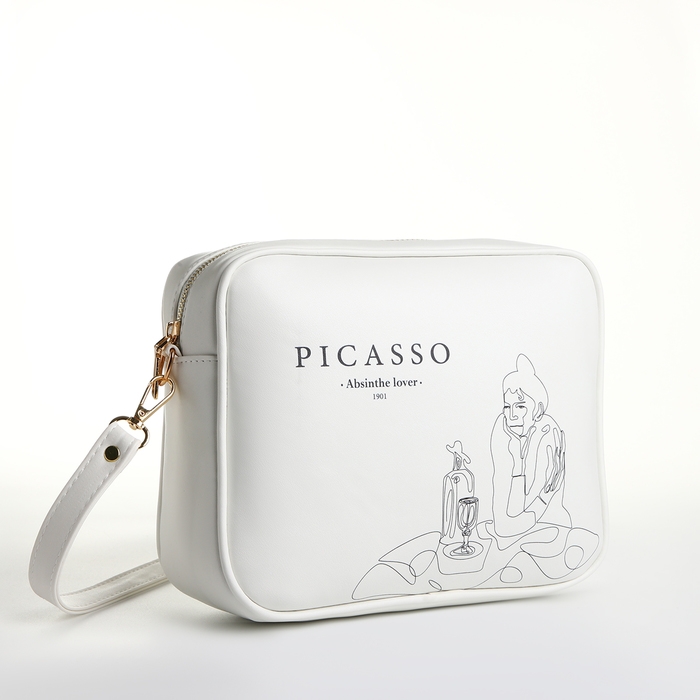 Сумка женская через плечо TEXTURA, маленького размера, цвет белый