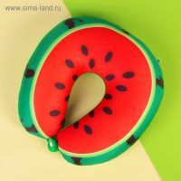 Подголовник-антистресс &laquo;Арбузик&raquo;, на застёжке