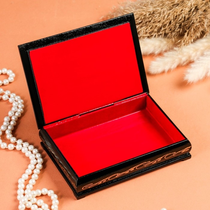 Шкатулка &laquo;Мостик через ручей&raquo;, 11&times;16 см, лаковая миниатюра