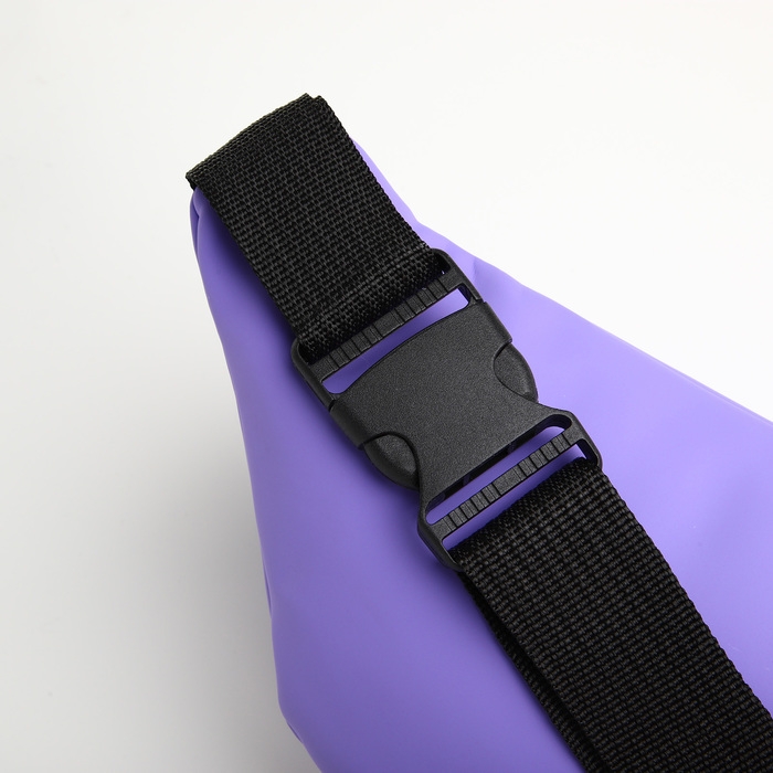 Сумка поясная на молнии, цвет сиреневый Сумка поясная на молнии, цвет сиреневый