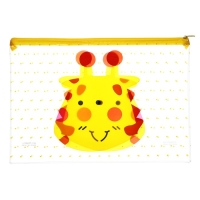 Папка на молнии "Мордашки" А4, МИКС Папка на молнии "Мордашки" А4, МИКС