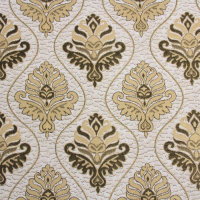 Покрывало гобеленовое Этель &laquo;Барокко&raquo;, бежевый, 240х200 см, п/э 80%, хлопок 20%, 450 г/м2