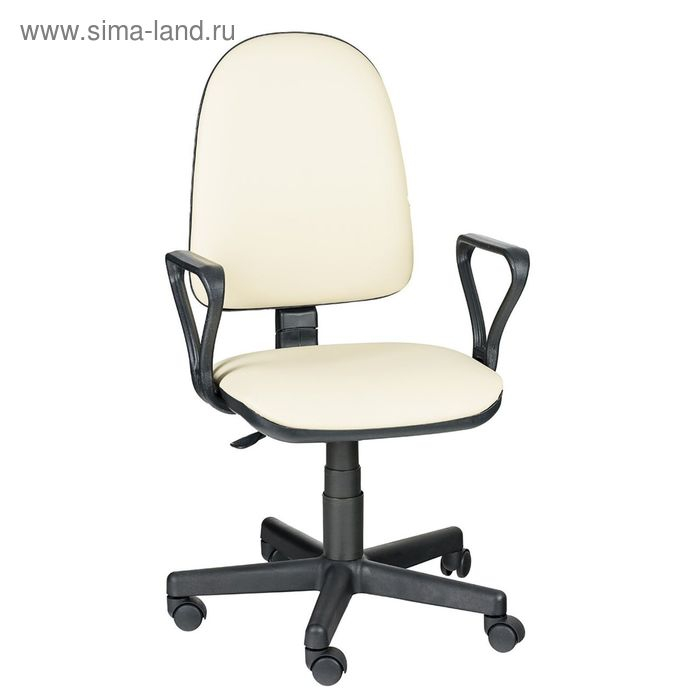 Кресло оператора "Престиж  Самба", бежевый, искусственная кожа