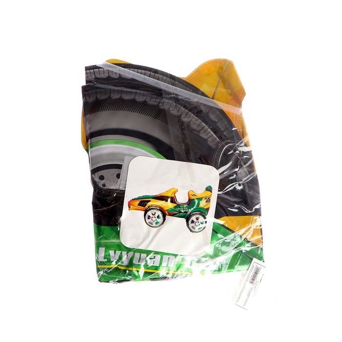 Шар фольгированный 28 Шар фольгированный 28" «Болид», цвет жёлтый, под воздух