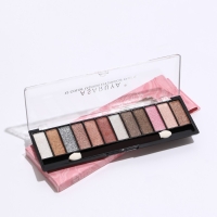 Палетка теней для век с шиммером 12 цветов Палетка теней для век с шиммером 12 цветов