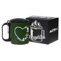 Термокружка, 180 мл, Туризм "Сердце путешествий", сохраняет тепло 2 ч, 8.5 х 6.8 см Термокружка, 180 мл, Туризм "Сердце путешествий", сохраняет тепло 2 ч, 8.5 х 6.8 см