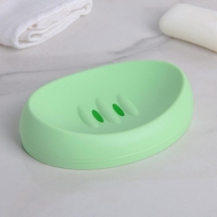 Мыльница «Камея», 14×10×3,5 см, цвет МИКС Мыльница «Камея», 14×10×3,5 см, цвет МИКС