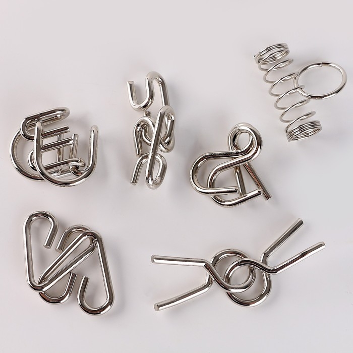 Головоломка металлическая &laquo;Адвент-календарь&raquo; дракончики