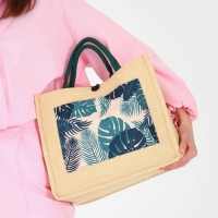 Сумка женская пляжная &laquo;Тропики&raquo;, 35х30х14 см