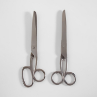 Ножницы закройные, 8", 20,5 см, МИКС, цвет серебряный Ножницы закройные, 8", 20,5 см, МИКС, цвет серебряный