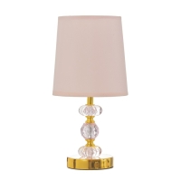 Настольная лампа "Мария" Е14 40Вт золото 22,5х22,5х28 см RISALUX