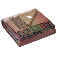 Плед Аrequipa, бордовый с бежевым Плед Аrequipa, бордовый с бежевым