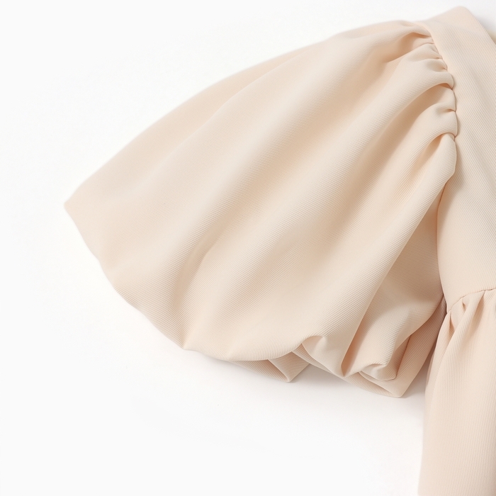 Платье для девочки, MINAKU :Party Dress, цвет молочный, рост 98 см