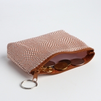 Кошелёк женский на молнии, цвет золотистый Кошелёк женский на молнии, цвет золотистый