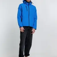 Куртка софтшелл мужская Zagreb, ярко-синяя, размер L