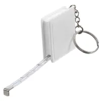 Брелок с рулеткой Square, ver.2, белый Брелок с рулеткой Square, ver.2, белый