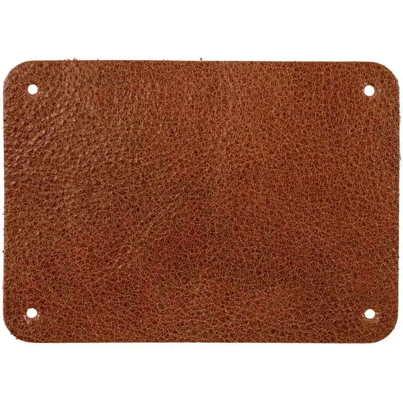 Лейбл кожаный Beta, XL, горчичный Лейбл кожаный Beta, XL, горчичный