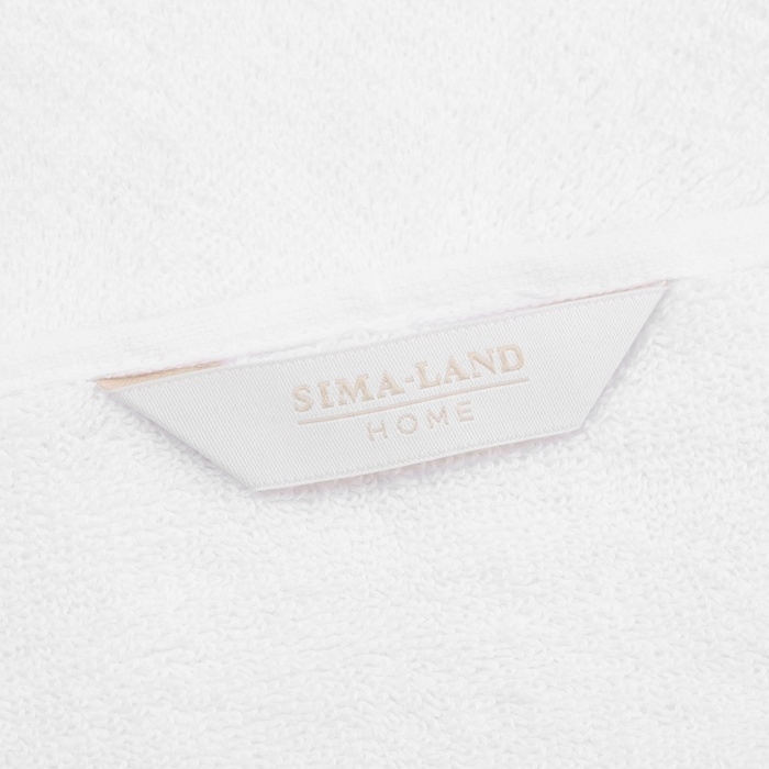 Полотенце махровое SL HOME: Floral "Блан де Блан" 90х150 см, 100% хлопок, 550 г/м2