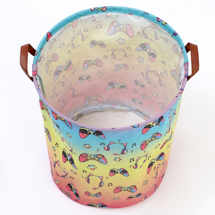 Корзина для игрушек &laquo;Джойстики&raquo; 48 &times; 40 &times; 40 см