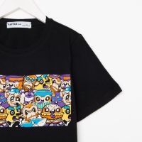 Футболка для мальчика KAFTAN "Hype", рост 164-170, цвет чёрный