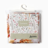 Скатерть Доляна "Подсолнухи" 145х180 см, 100% п/э