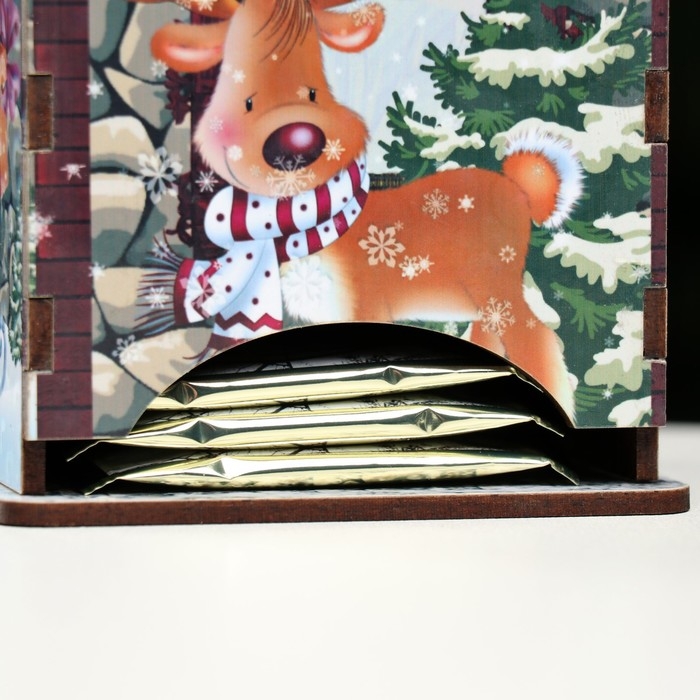 Чайный домик/ копилка, каменная кладка, 16,5х10х9,1 см Чайный домик/ копилка, каменная кладка, 16,5х10х9,1 см