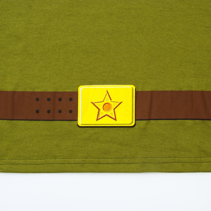 Карнавальный набор «Отважный солдат»: футболка рост 122 см, пилотка р. 54–56 Карнавальный набор «Отважный солдат»: футболка рост 122 см, пилотка р. 54–56