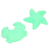 Кинетический песок, 2 формочки, 200 гр, цвет розовый