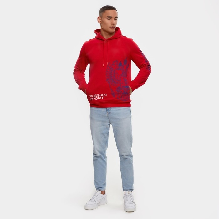 Худи President Спорт Герб, размер, М, цвет красный