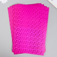 Фоамиран голограмма "Ярко-розовый" 1.8 мм набор 5 листов 20х30 см Фоамиран голограмма "Ярко-розовый" 1.8 мм набор 5 листов 20х30 см