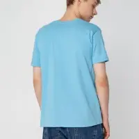 Футболка унисекс T-bolka 160, голубая, размер S