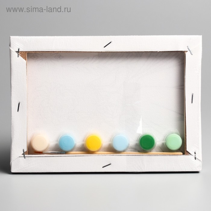 Картина по номерам для детей Картина по номерам для детей "Эльза" 21х15 см, Холодное сердце